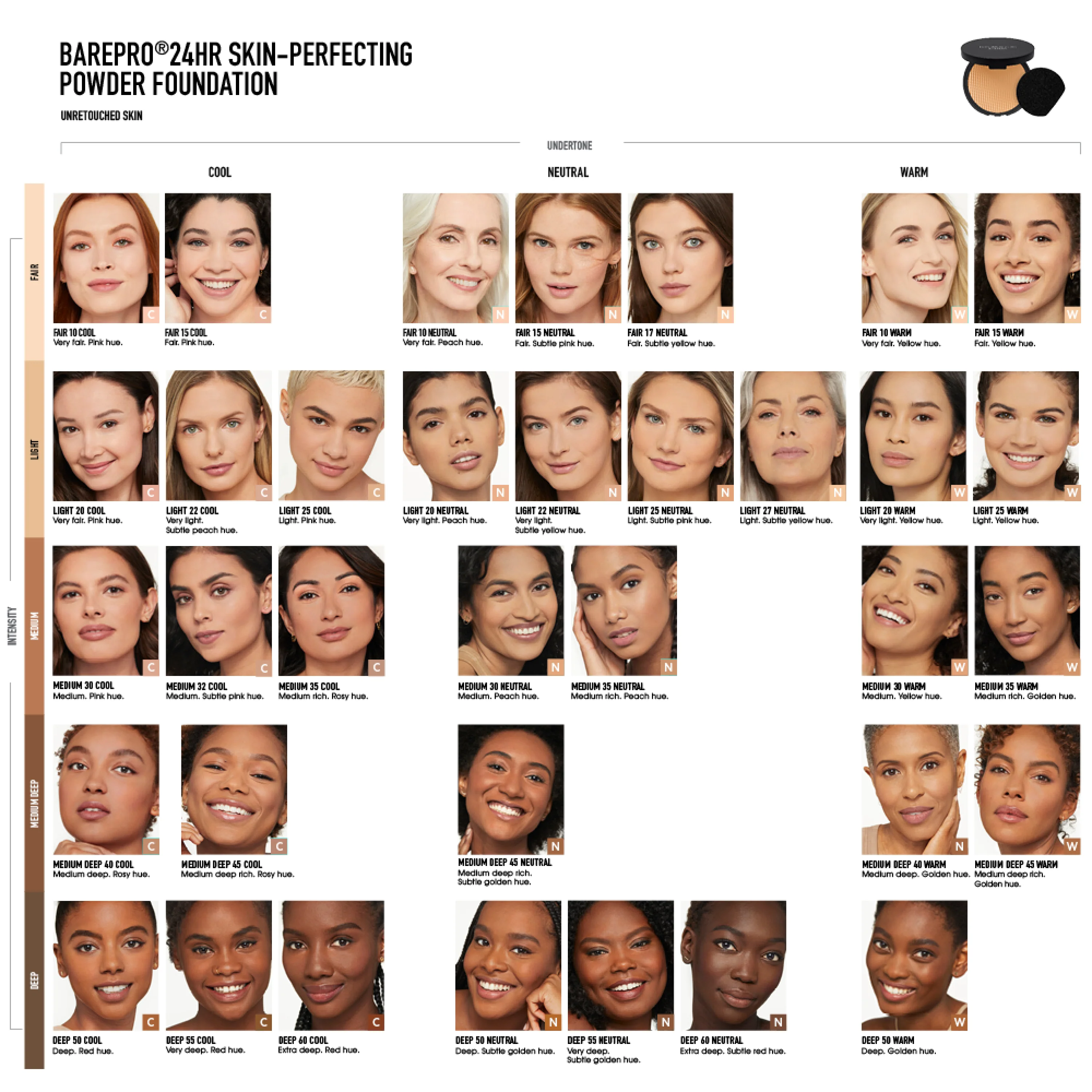 BAREPRO® 24HR Powder Foundation & Luxe Brush Bundle - Image 4