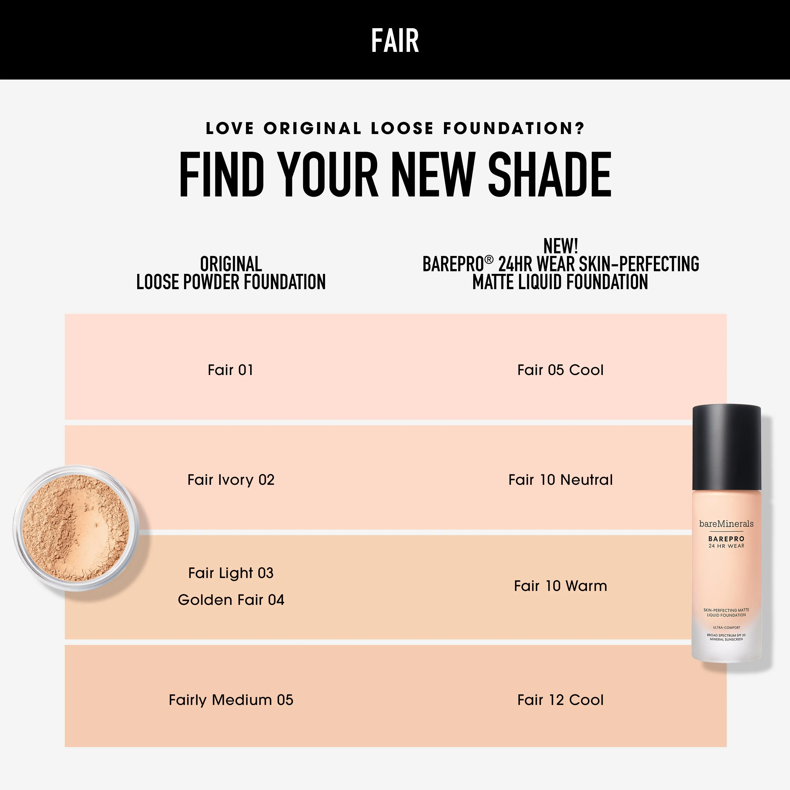 BAREPRO® 24HR Wear Skin-Perfecting Matte Liquid Foundation Mineral SPF 20 - Image 103