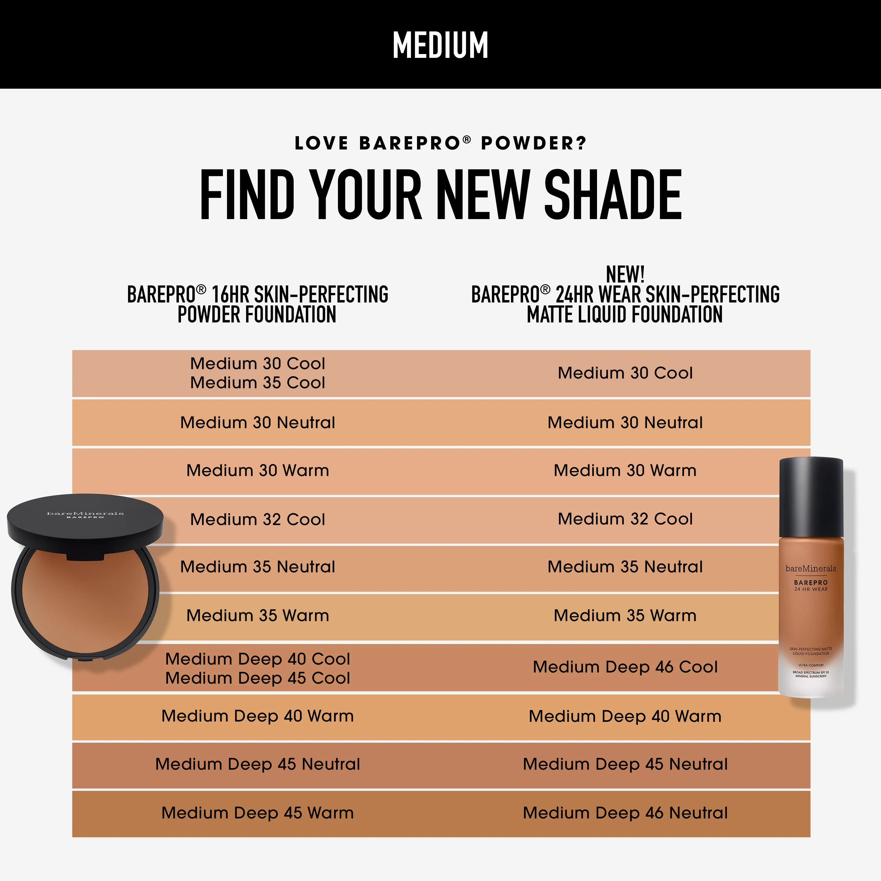BAREPRO® 24HR Wear Skin-Perfecting Matte Liquid Foundation Mineral SPF 20 - Image 162