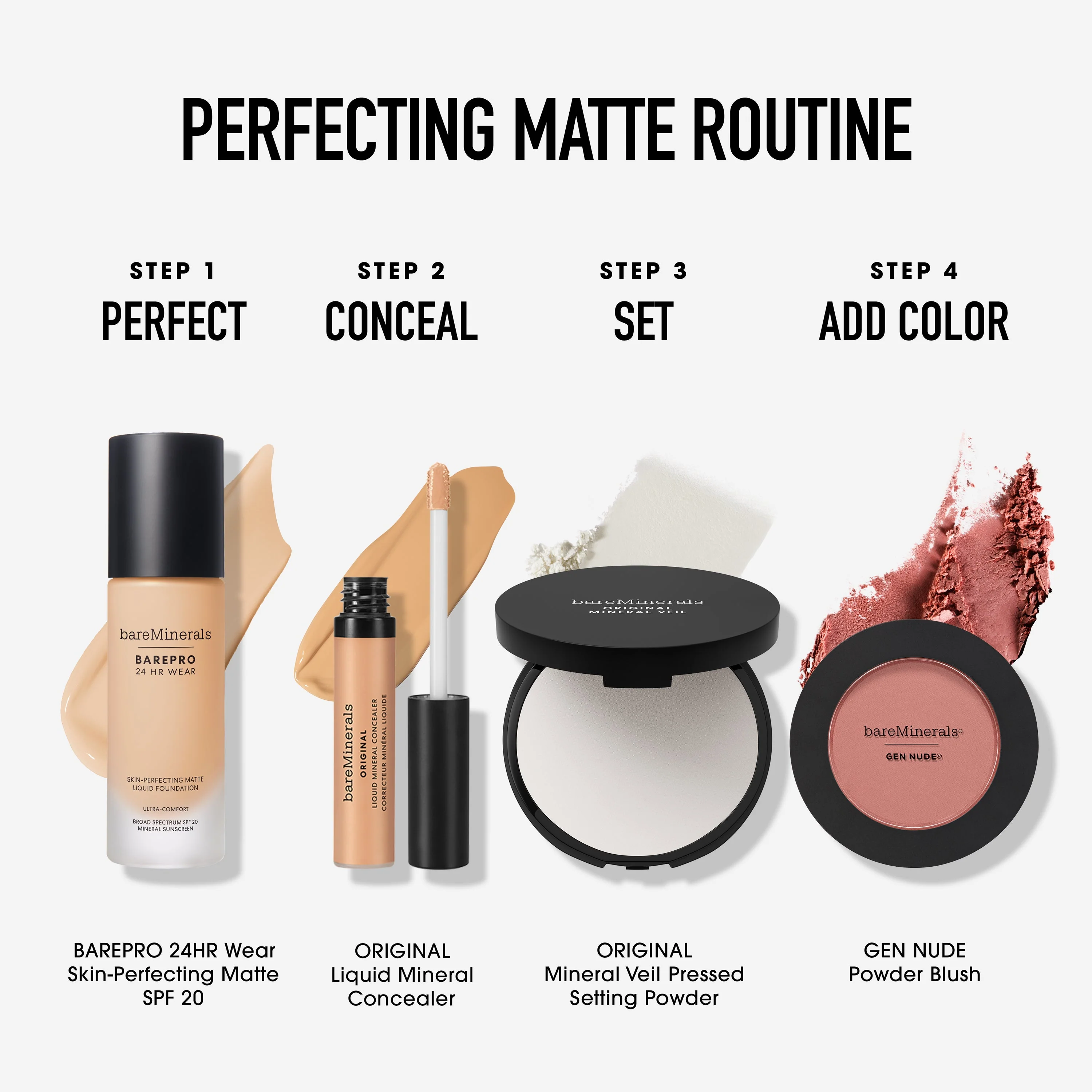 BAREPRO® 24HR Wear Skin-Perfecting Matte Liquid Foundation Mineral SPF 20 - Image 175
