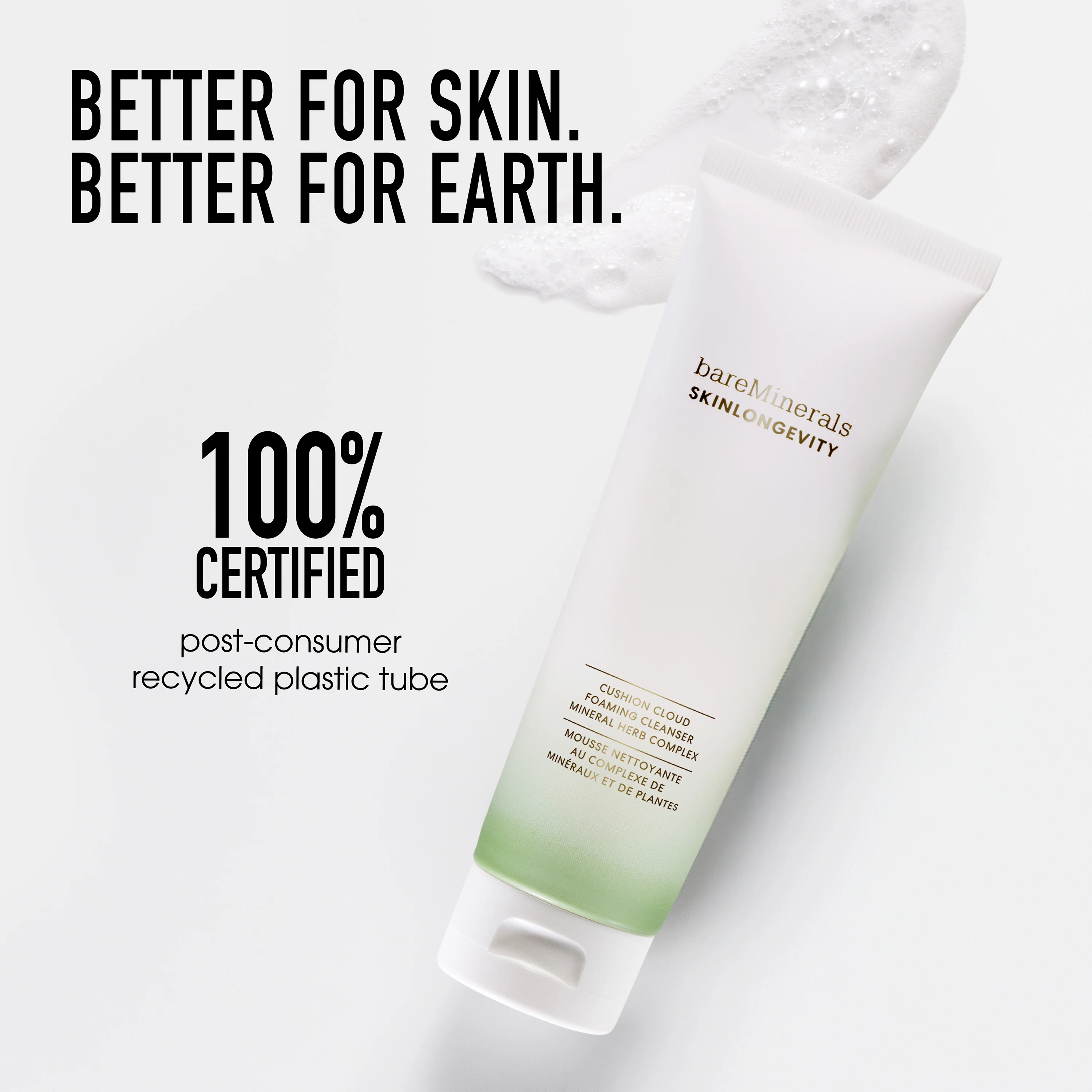 SKINLONGEVITY® Cushion Cloud Foaming Cleanser - Image 5